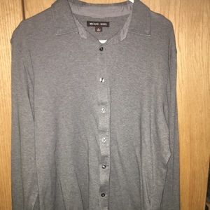 Grey Michael Kors pajama top